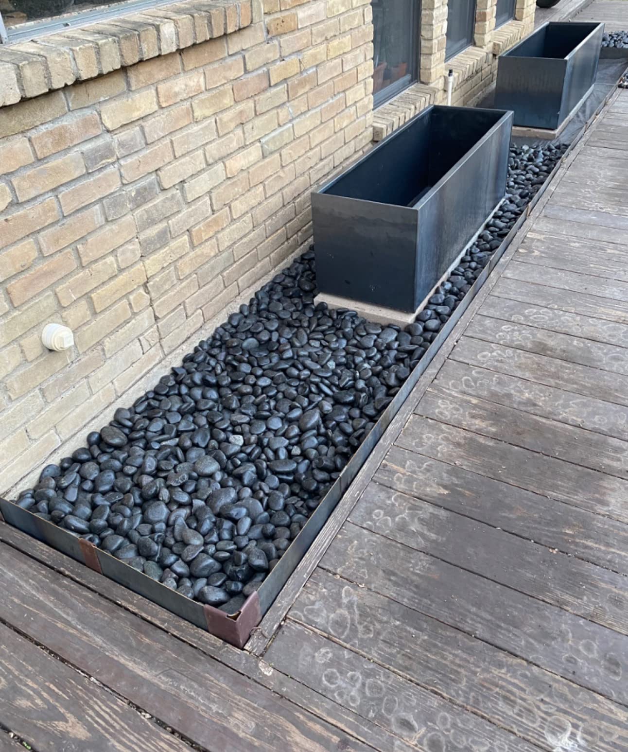 Edge Right - Hammer-in Landscape Edging - 48-inch Strips - 6-inch Depth 1/4-inch Rounded top COR-Ten Steel (5 Pack) customer photo 1