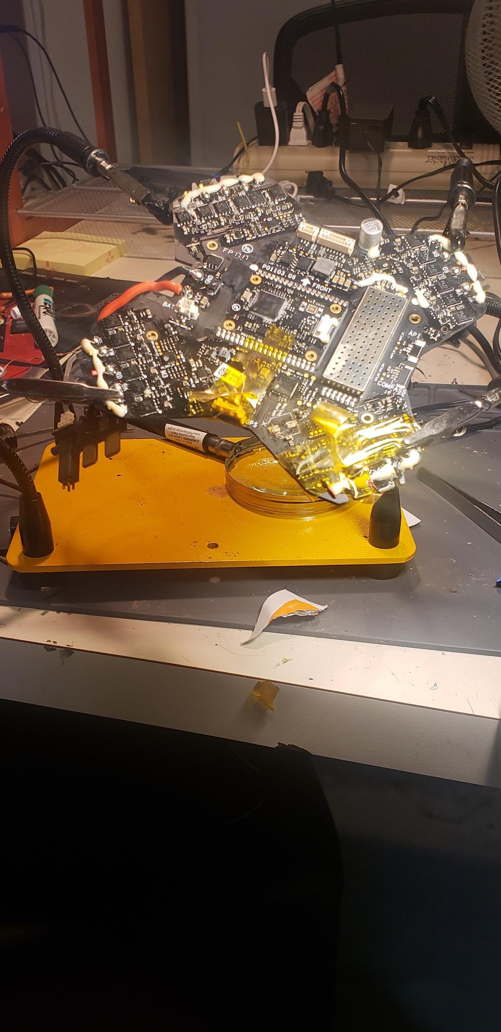KOTTO Helping Hands Soldering,Third Hand Soldering Tool PCB Holder 4 Arms customer photo 1
