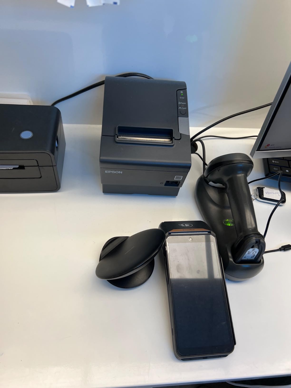 EPSON TM-T88V Monochrome Thermal Receipt Printer (USB/Serial/PS180 Power Supply) (Renewed) | Monochrome Thermal Printer, Ps-180 Power Supply Included, Supports 80mm/58mm Paper customer photo 1