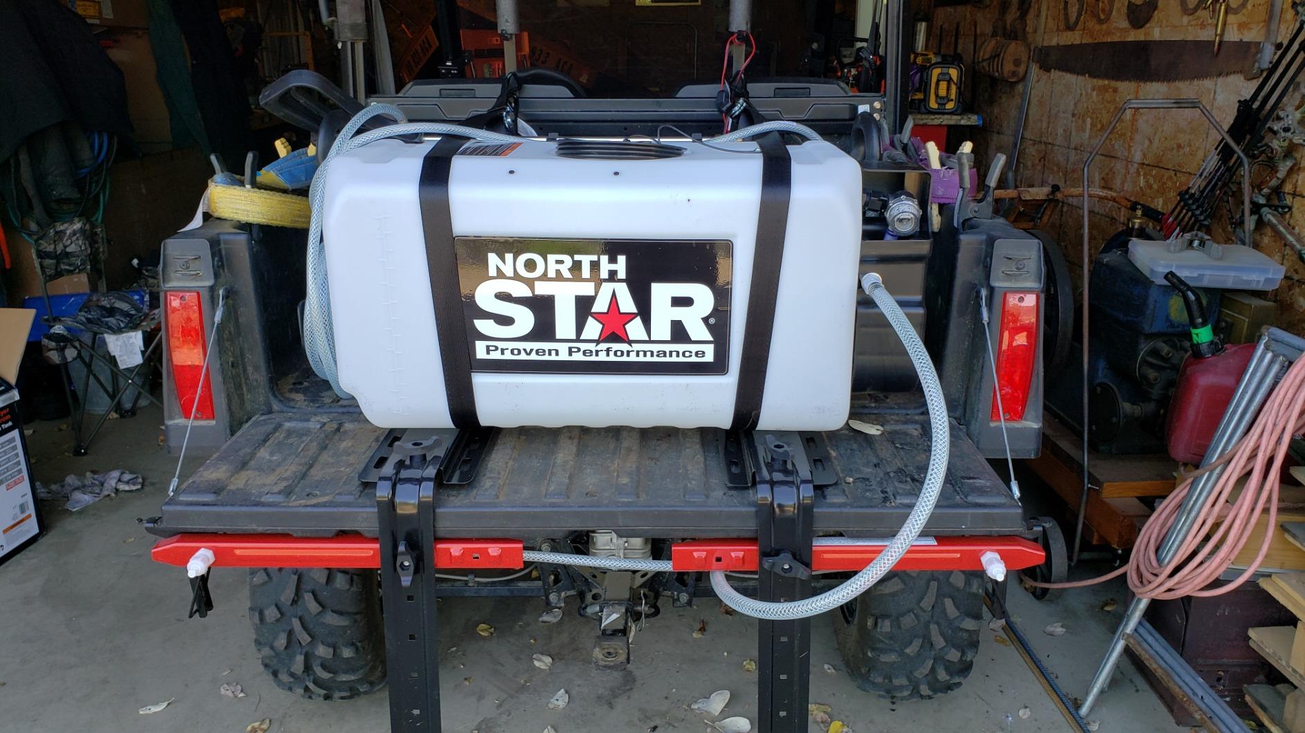 NorthStar 12V Sprayer Pump - 16-Gallon, 2.2 GPM, 70 PSI with 2-Nozzle Boom customer photo 2