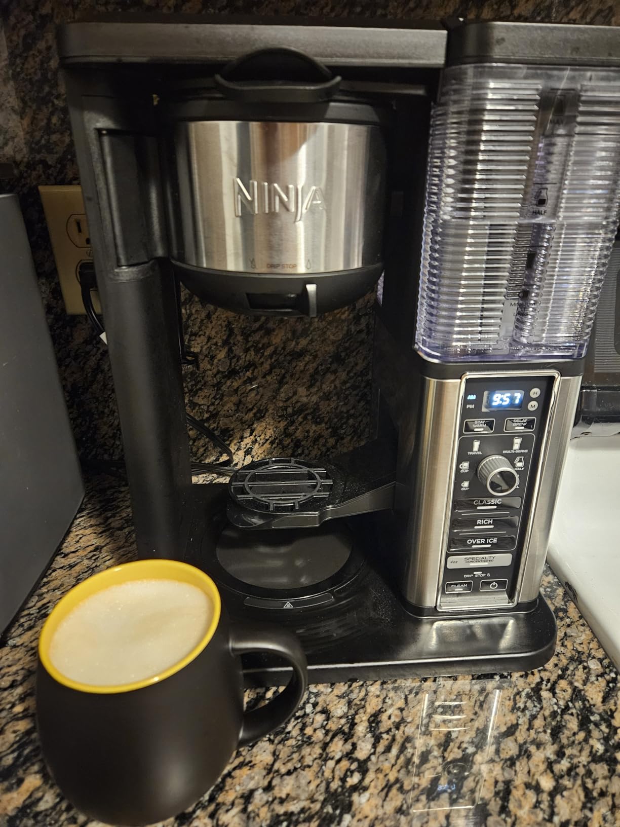 Ninja Coffee Maker, 10-Cup Carafe, Fold-Away Frother, Black, CM401 | Permanent Filter & Removable, Dishwasher Safe Reservoir, 6 Brew Styles, 8 Cup to Travel Mug to Pot Sizes customer photo 2