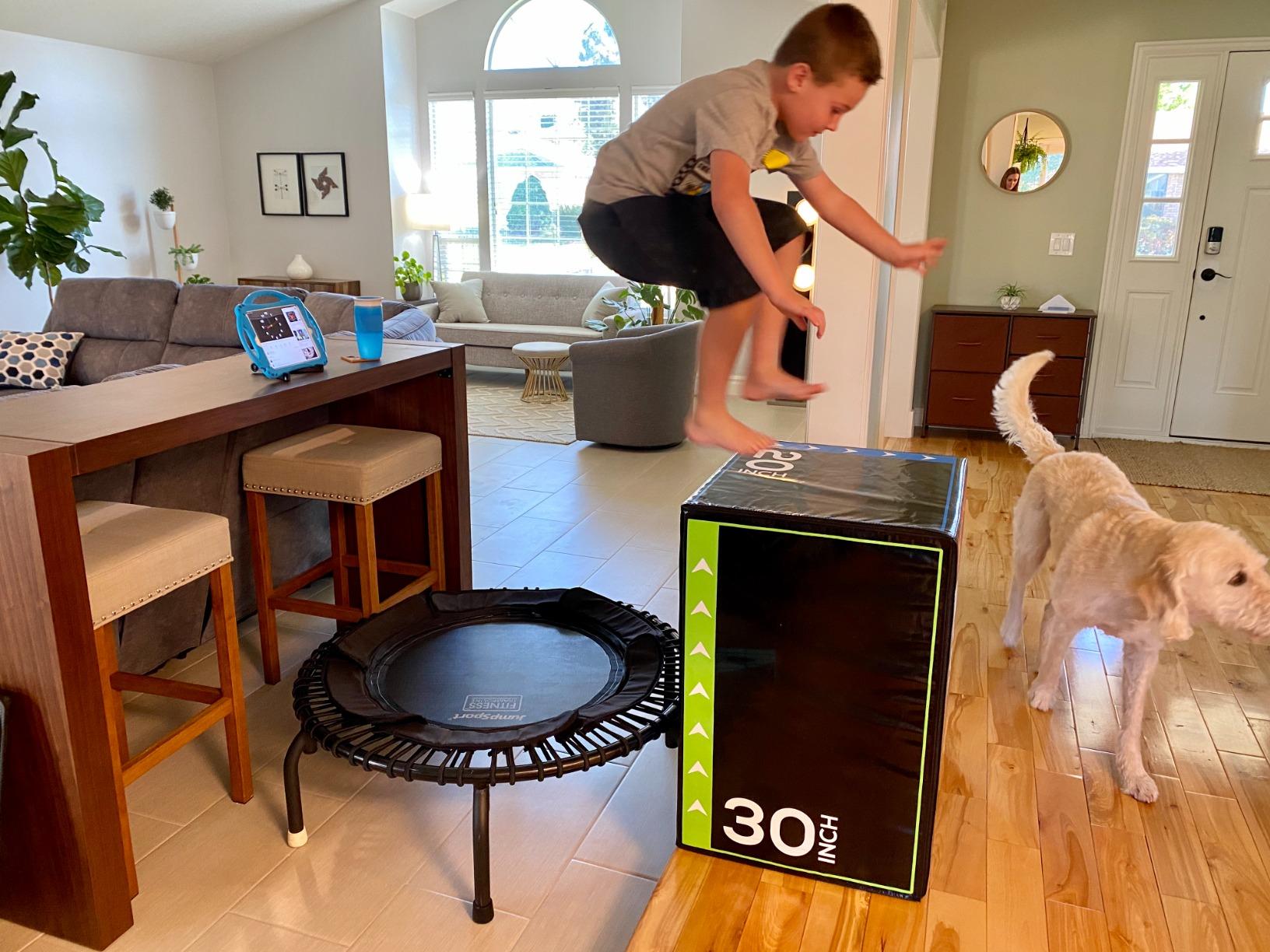 BalanceFrom 3-in-1 Foam Plyometric Jump Box for Home Gym with Multiple Height Options customer photo 1