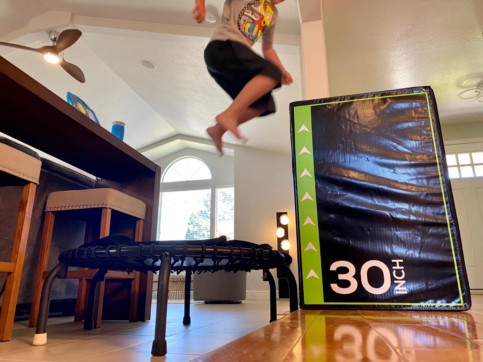 BalanceFrom 3-in-1 Foam Plyometric Jump Box for Home Gym with Multiple Height Options customer photo 2