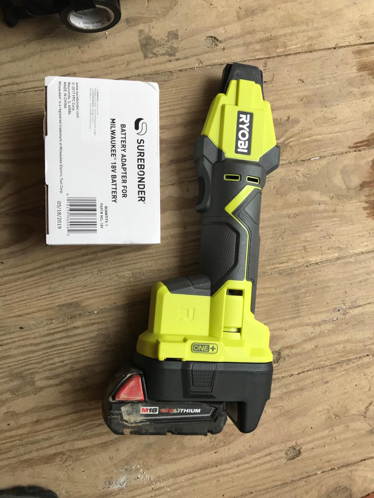 RYOBI ONEAND 18V Lithium-ION Cordless PEX TUBING CLAMP Tool Tool ONLY P660 | Battery and Charger Sold Separately customer photo 1
