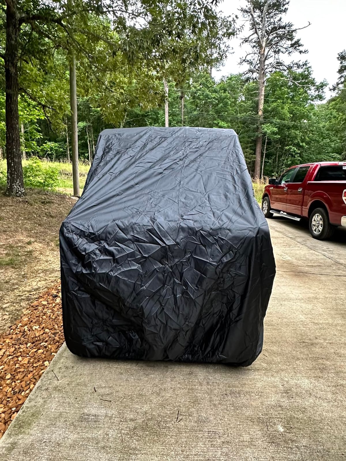 NEVERLAND UTV Cover Heavy Duty 300D Waterproof Outdoor Storage 2-3 Seater | Side by Side Cover with Windproof Straps, Elastic Bottom for Polaris Ranger Honda Pioneer Yamaha Kawasaki Mule customer photo 1