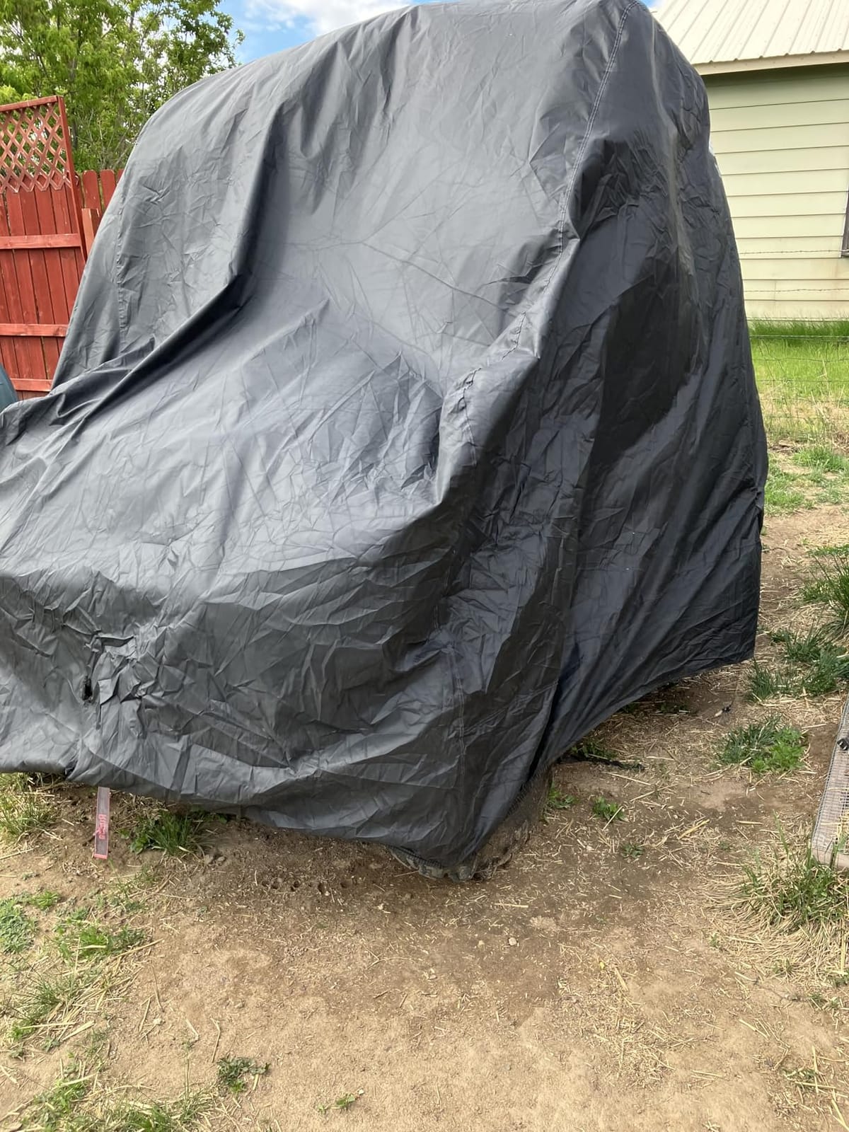 NEVERLAND UTV Cover Heavy Duty 300D Waterproof Outdoor Storage 2-3 Seater | Side by Side Cover with Windproof Straps, Elastic Bottom for Polaris Ranger Honda Pioneer Yamaha Kawasaki Mule customer photo 2