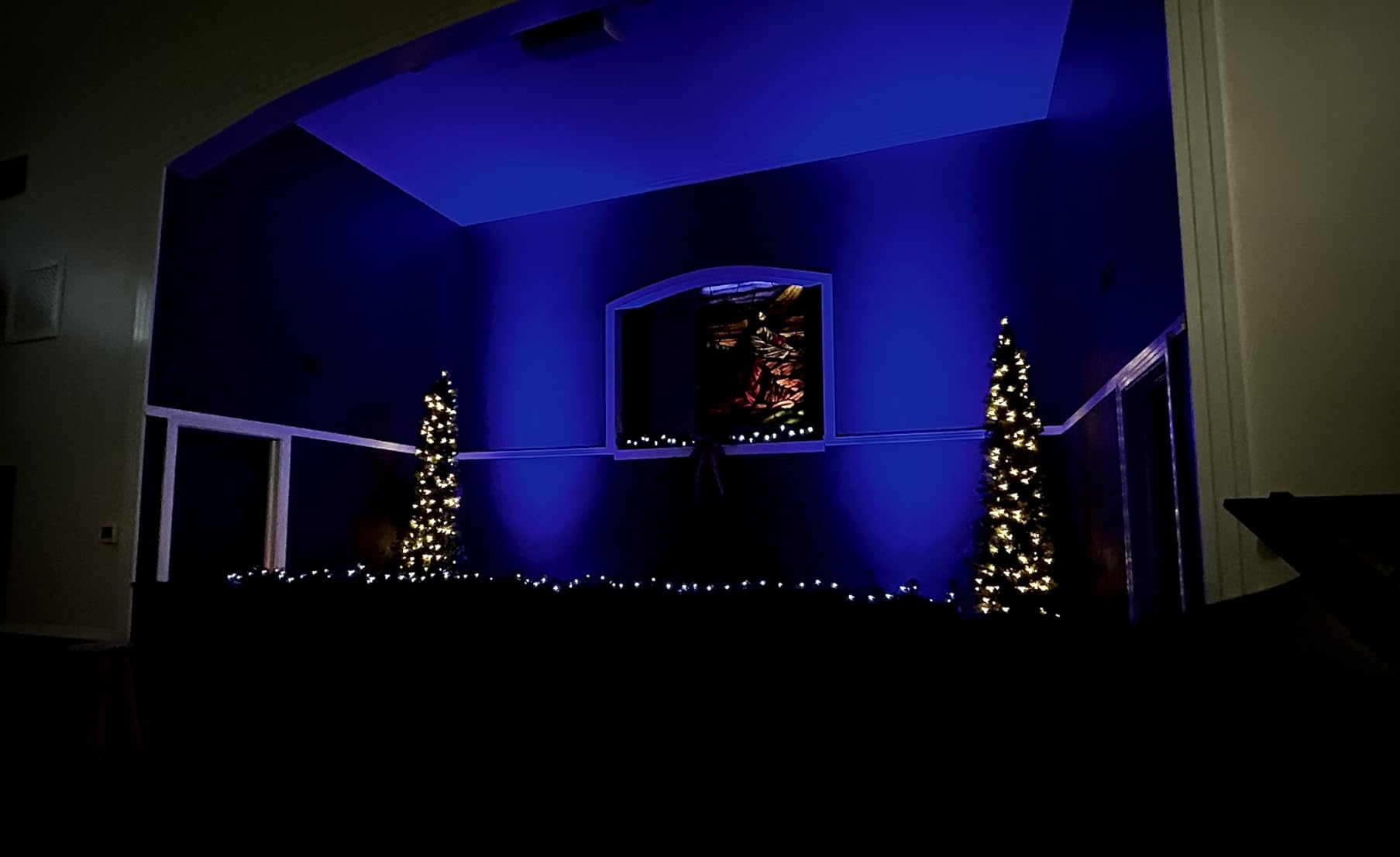 Stage Lights 36 LED Par Lights, U'King RGB Par Light Uplights Stage Lighting Indoor for Christmas Halloween Music Party Disco Wedding, Remote Control, DMX Control Sound Activated Party Light customer photo 2
