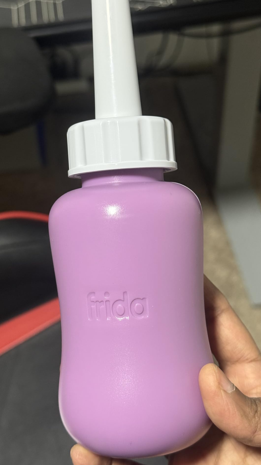 Frida Mom Upside Down Peri Bottle for Postpartum Care, Portable Bidet Perineal Cleansing and Recovery for New Mom, The Original Fridababy MomWasher customer photo 1