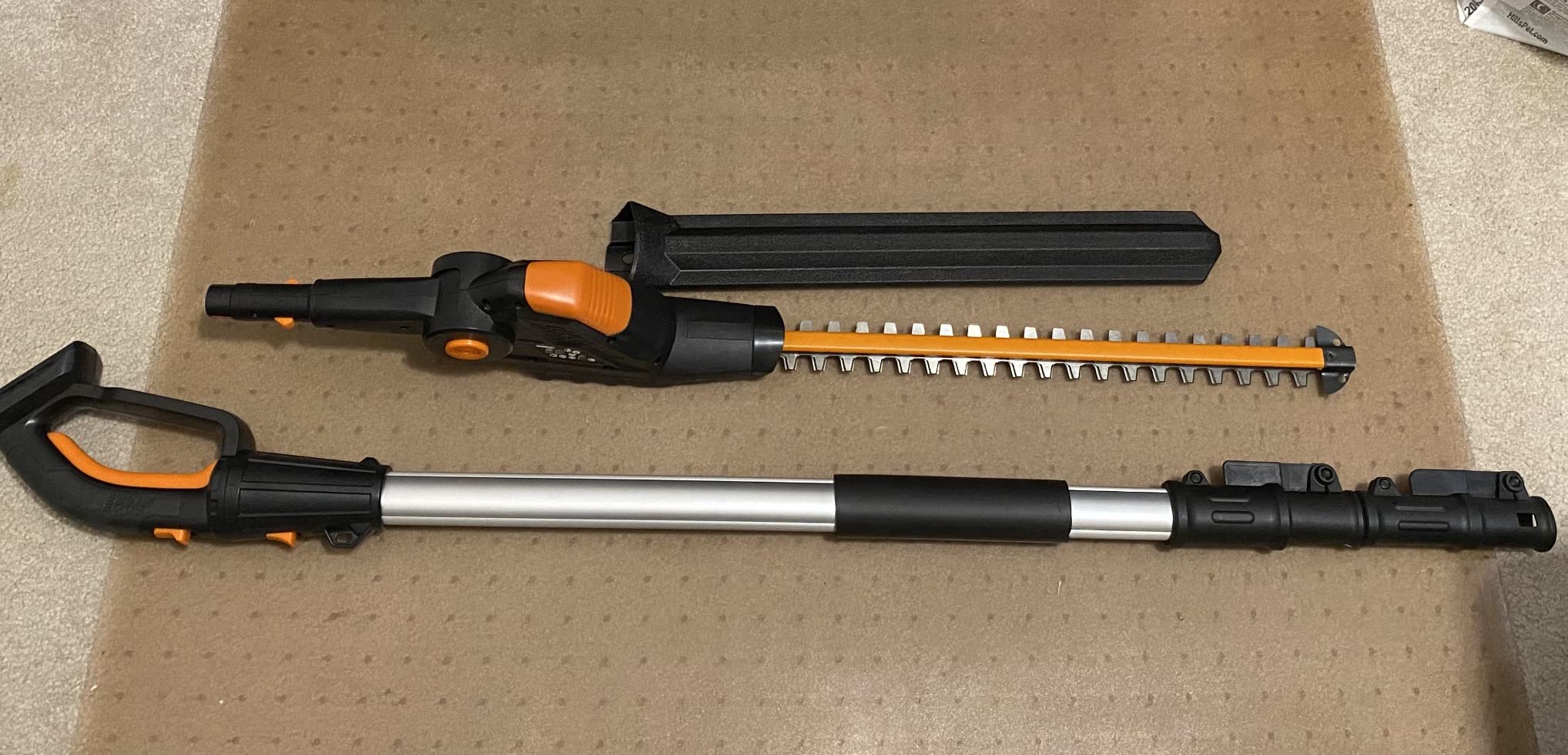 WORX Cordless Pole Hedge Trimmer, 20V 20