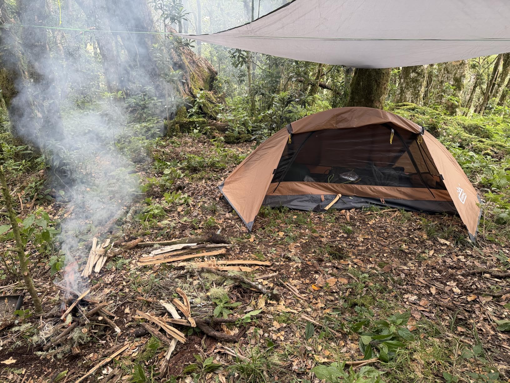 1 Person Tent for Camping Hiking Mountain Hunting Backpacking Tents 4 Season Resistance to Windproof Rainproof and Waterproof customer photo 2