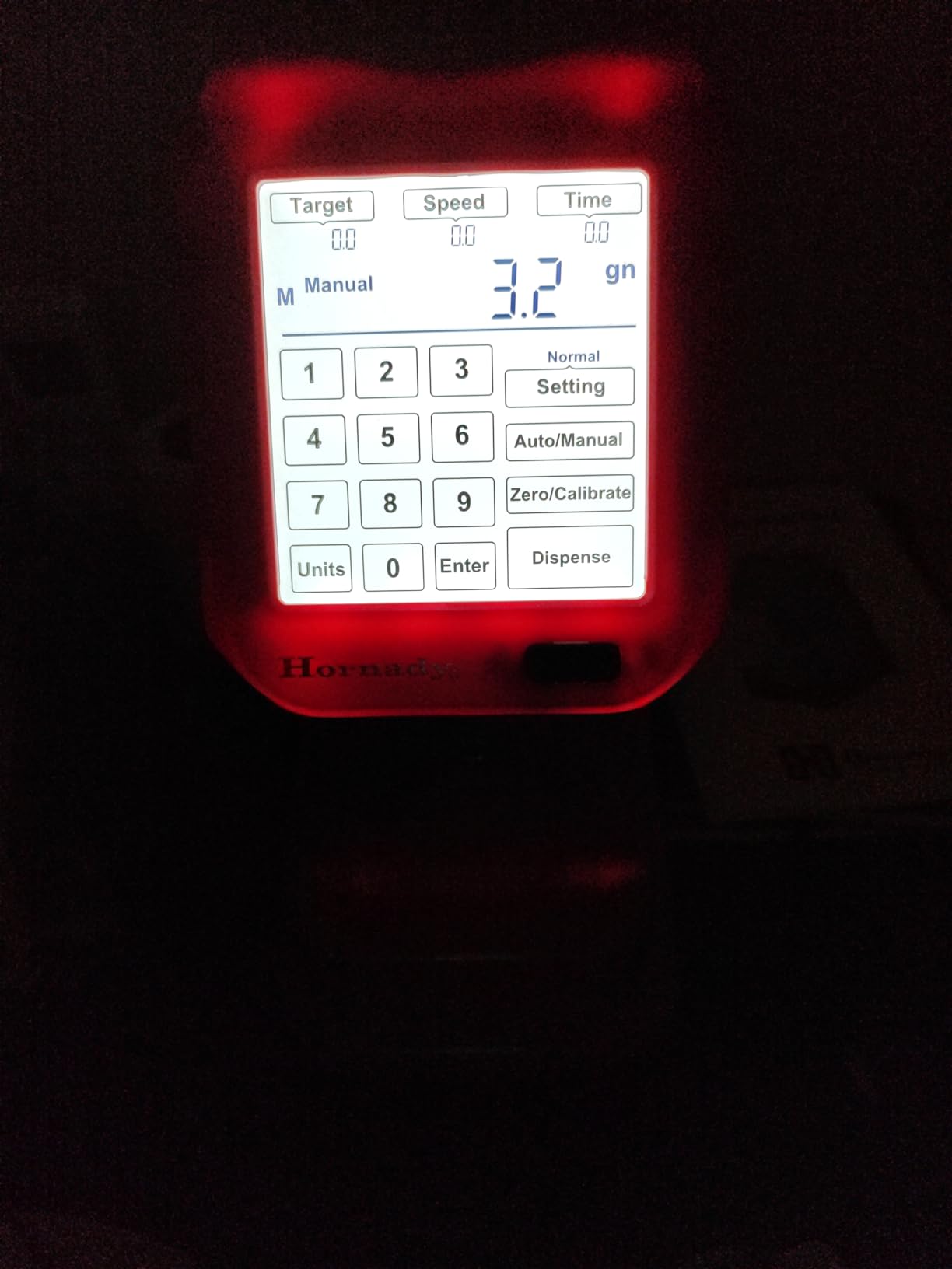Hornady Auto Charge Pro Powder Measure - Precise Powder Measuring and Dispensing, Accurate to 0.1 Grain - Features Customizable Trickle Speeds, Back-Lit Touch Screen and Built-In Bubble Level customer photo 1