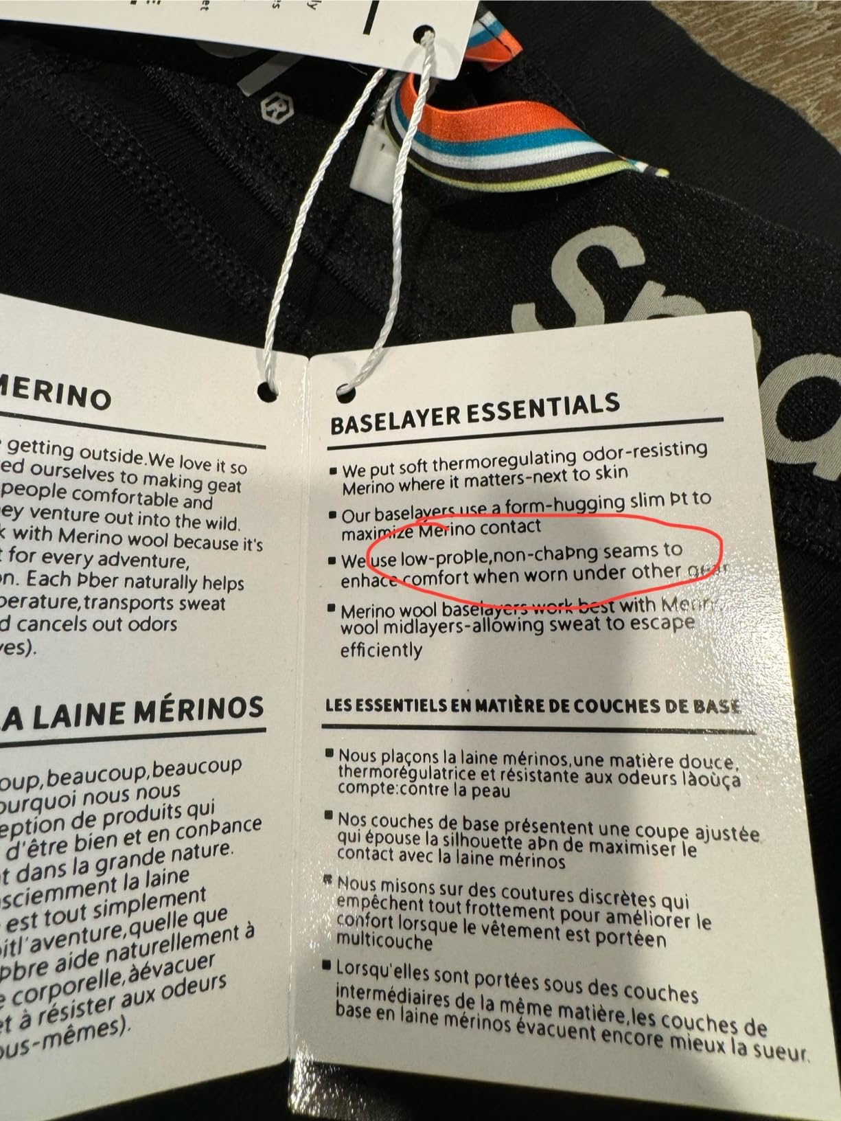 Men's Classic Thermal Merino Base Layer Bottom (Smartwool) customer photo 2