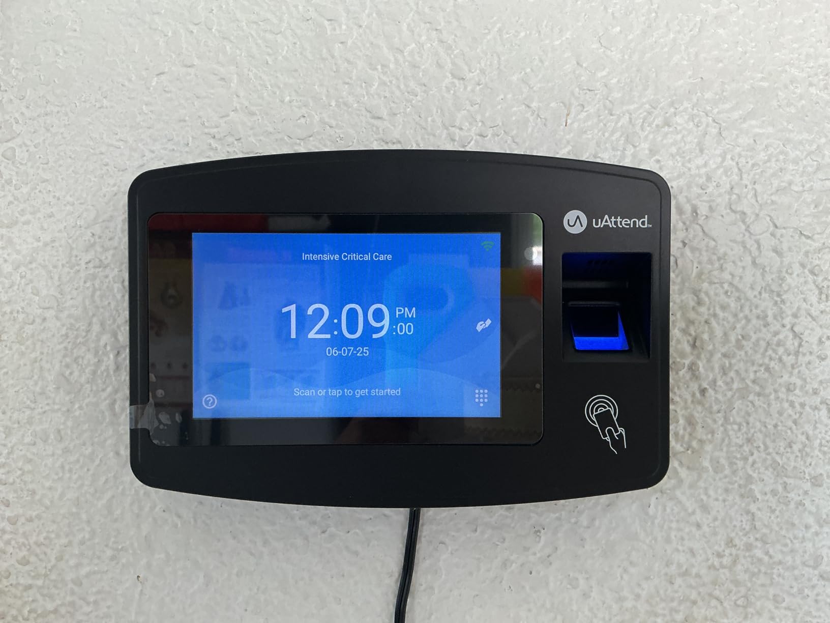 uAttend JR2000 Biometric Fingerprint, RFID, PIN Time Clock for Small Business - Cloud-Based Attendance System with Optional Payroll Integration - All-in-One System customer photo 1