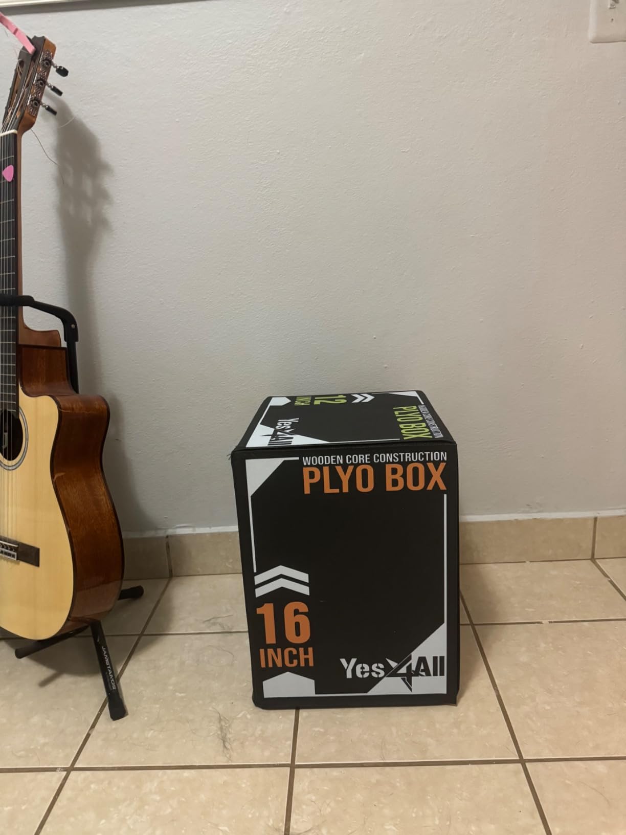 Yes4All 3-in-1 Soft-Padded Plyo Box With Wooden Core, Non-Slip Multi-Use Cushioned Plyometric Jump Box with Vinyl Cover customer photo 2