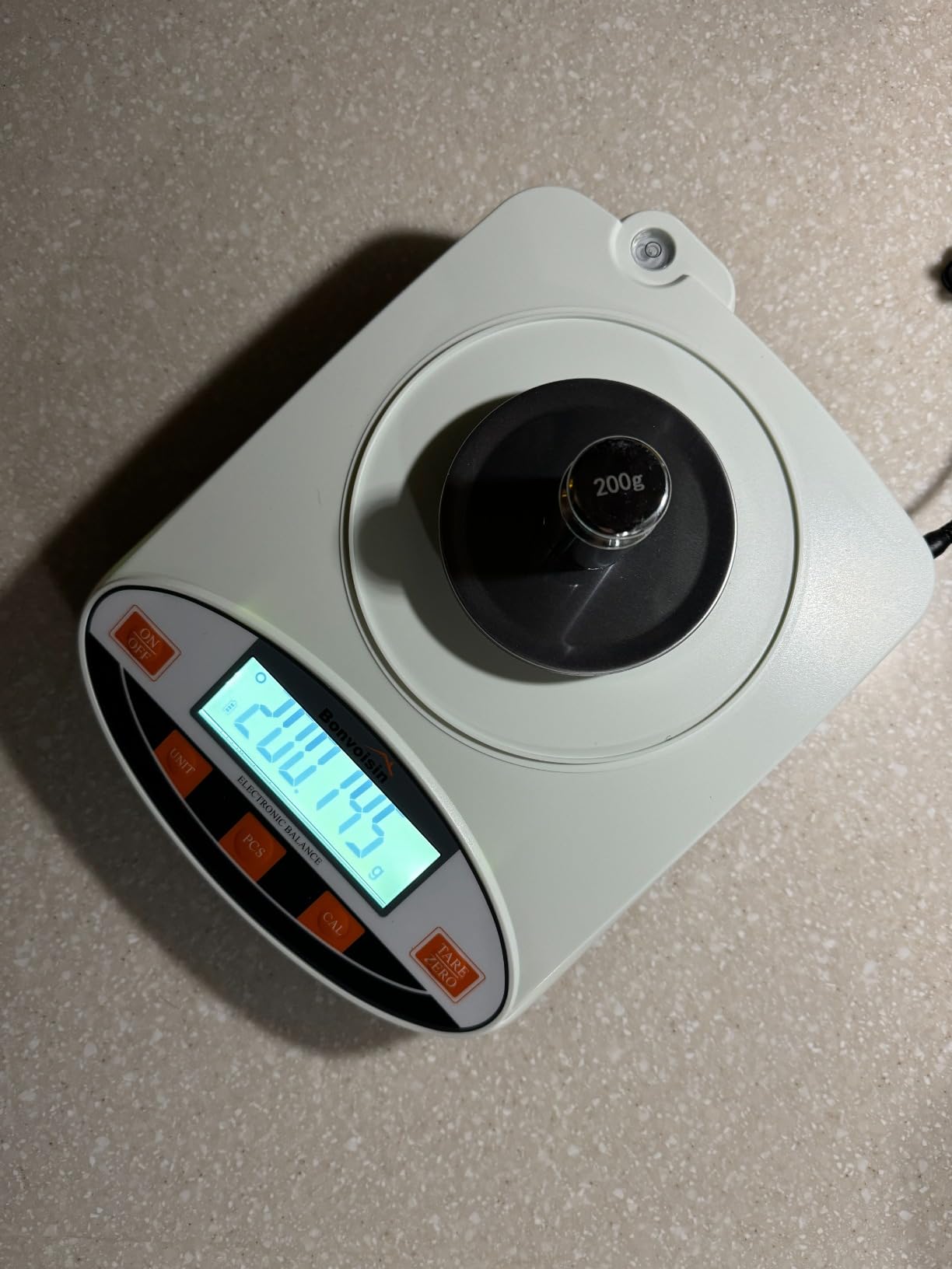 Bonvoisin Lab Scale 500g x 0.001g Digital Gram Scale Analytical Balance | Precision Scale with %, 13 Units, GN to 0.00, Tare, Counting, Linear Calibration, Windshield for Lab, Pharmacy, Jewelry customer photo 1