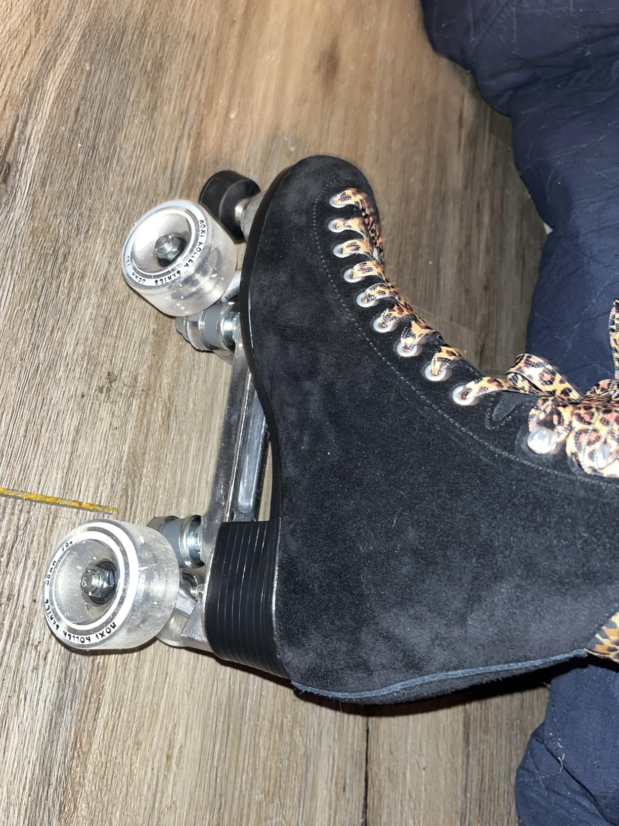 Moxi Panther Roller Skates for Women - Durable High-Top Design with Suede Skate Boots customer photo 2