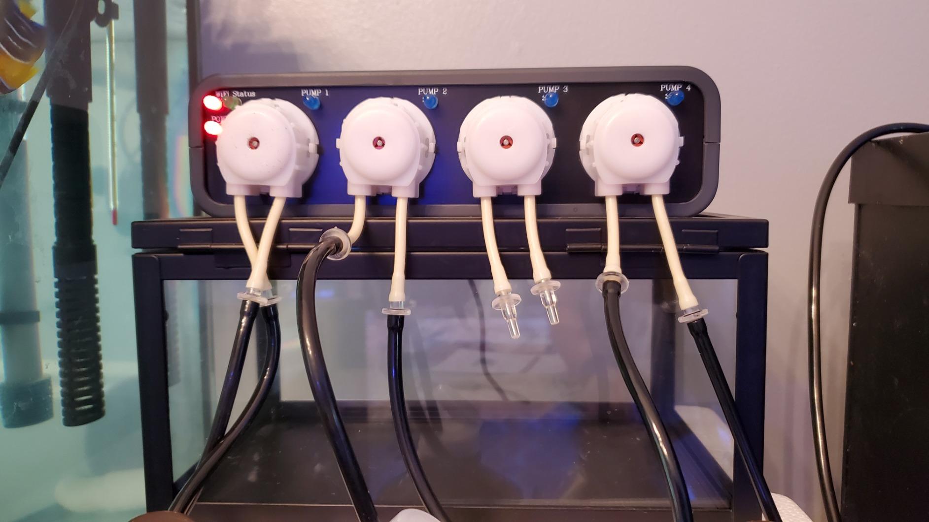 Jebao Doser 2.4 WIFI 4-Channel Auto Dosing Pump for Saltwater Reef Aquarium customer photo 1