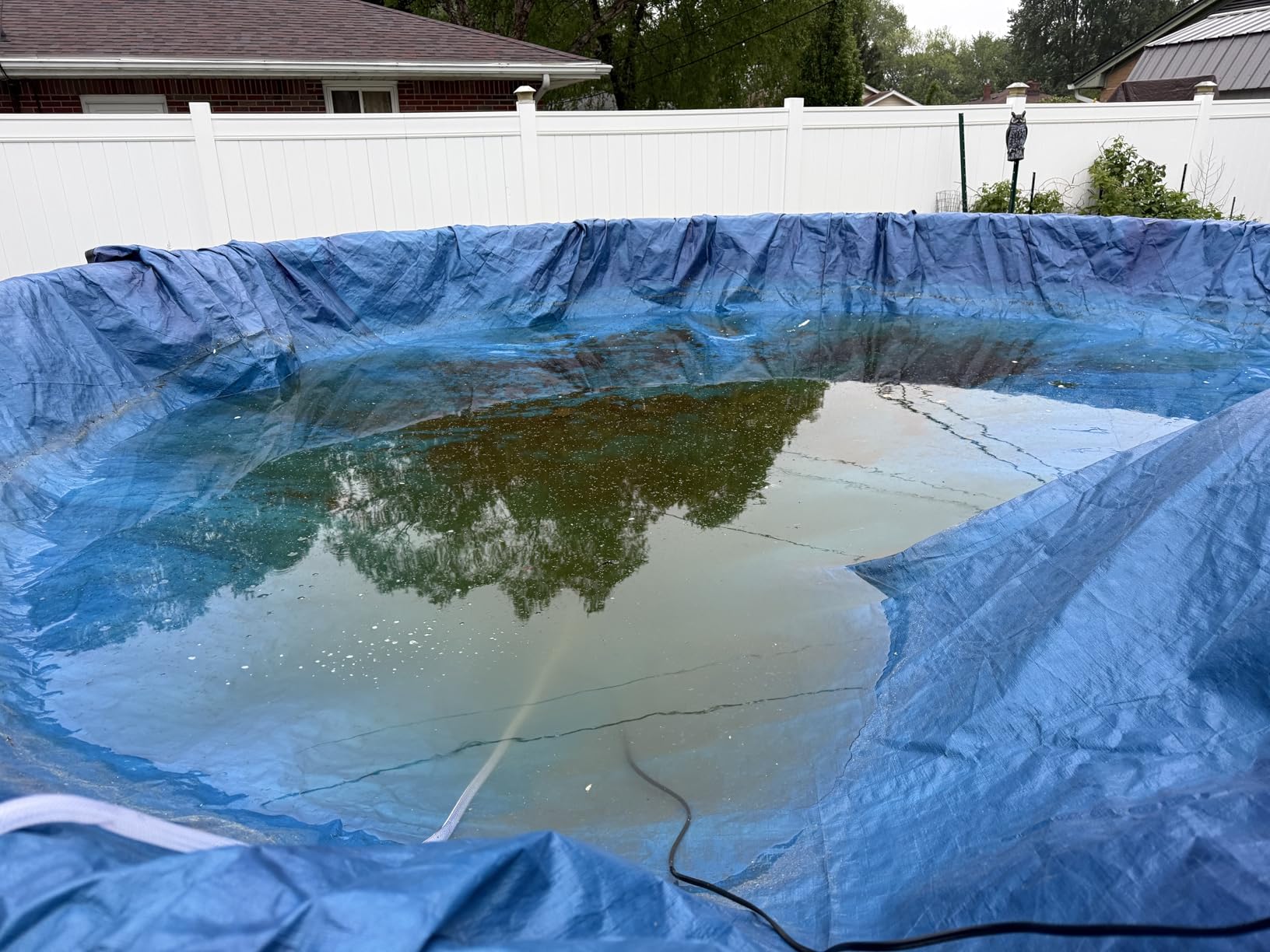 AgiiMan 850GPH Pool Cover Pump, Submersible Sump Pump above Ground | 16FT Drain Hose, 25FT Power Cord, 3 Adapters customer photo 1
