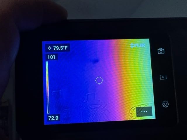Flir C5 Compact Thermal Imaging Camera, WiFi, 160x120 MSX, Ignite | -20 to 400C, 5MP visual, LED flashlight, Ignite cloud, pocket, battery, charger, case customer photo 2