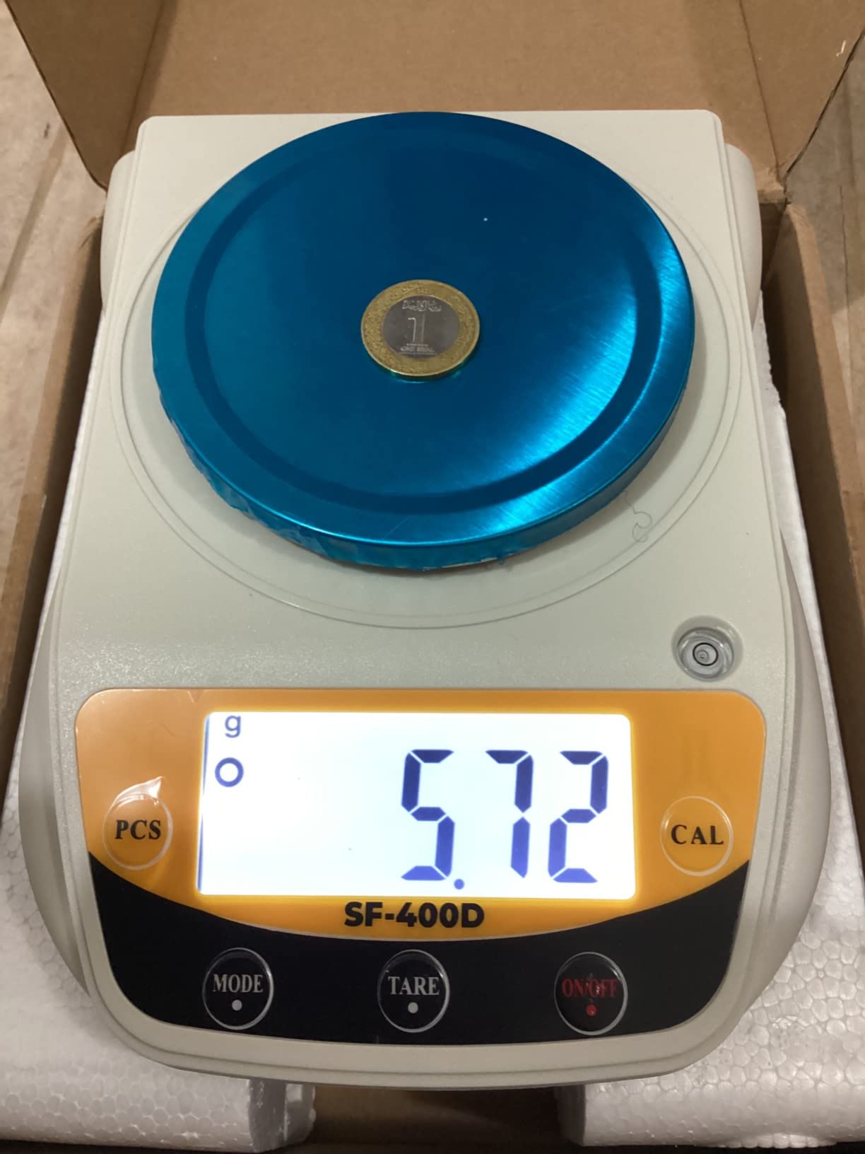 Bonvoisin Digital Lab Scale 600g x 0.01g Precision Electronic Scale LCD Display Analytical Balance Jewelry Scale Scientific Scale 0.01g Accuracy customer photo 1