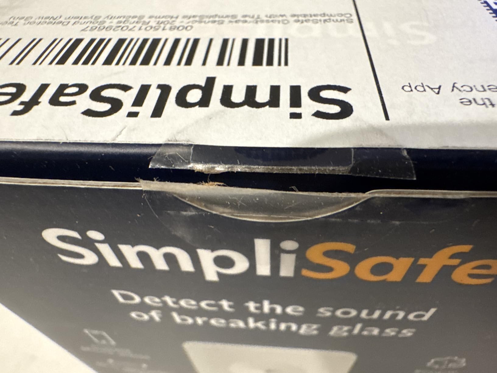 SimpliSafe Glassbreak Sensor - 20ft. Range - Sound Detection Technology - Compatible with The SimpliSafe Home Security System - Latest Gen customer photo 1