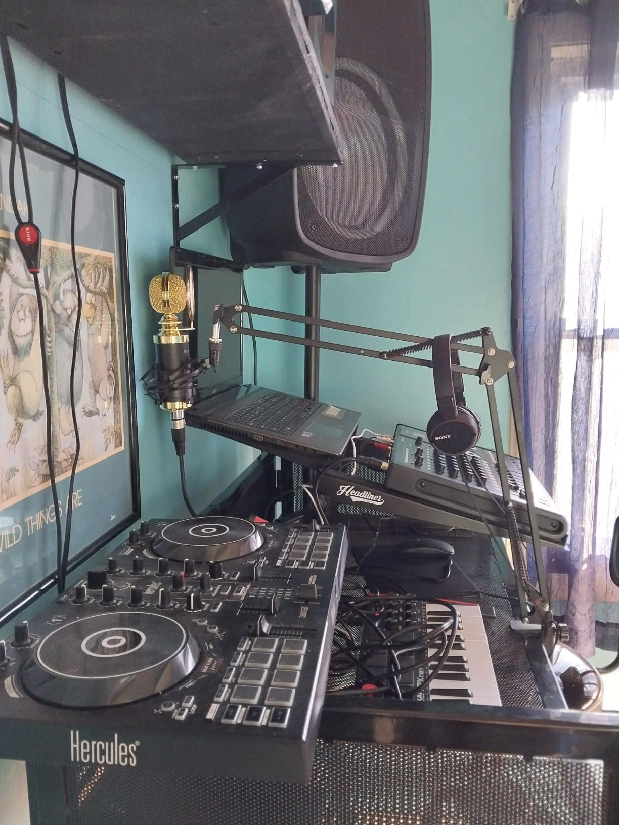Headliner Covina DJ Controller Stand (HL20003) customer photo 2