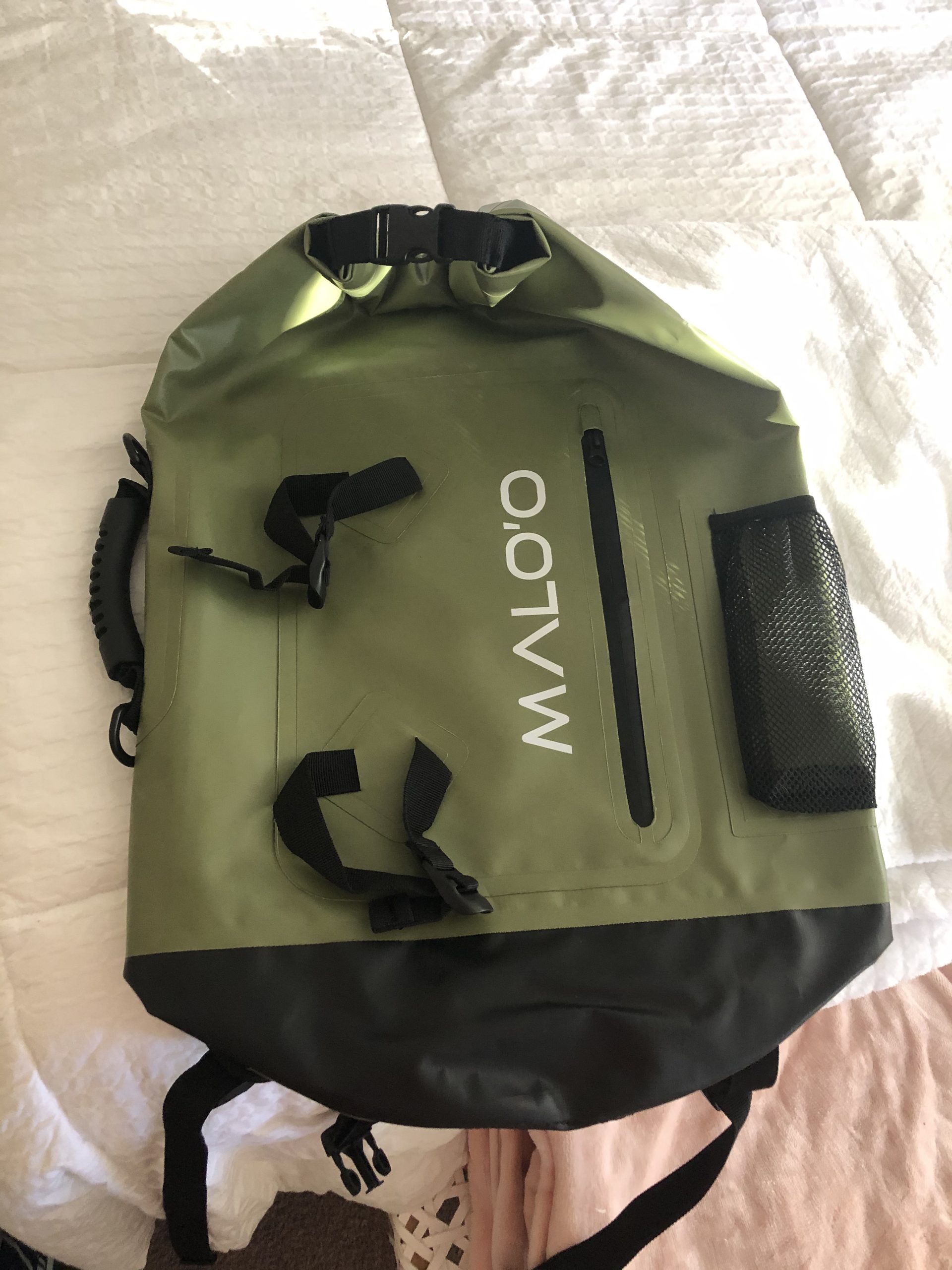 Malo'o 45L Waterproof Dry Bag Backpack - Heavy Duty Roll Top Fishing & Beach Backpack, IPX6 Water Resistant Gear Bag customer photo 2