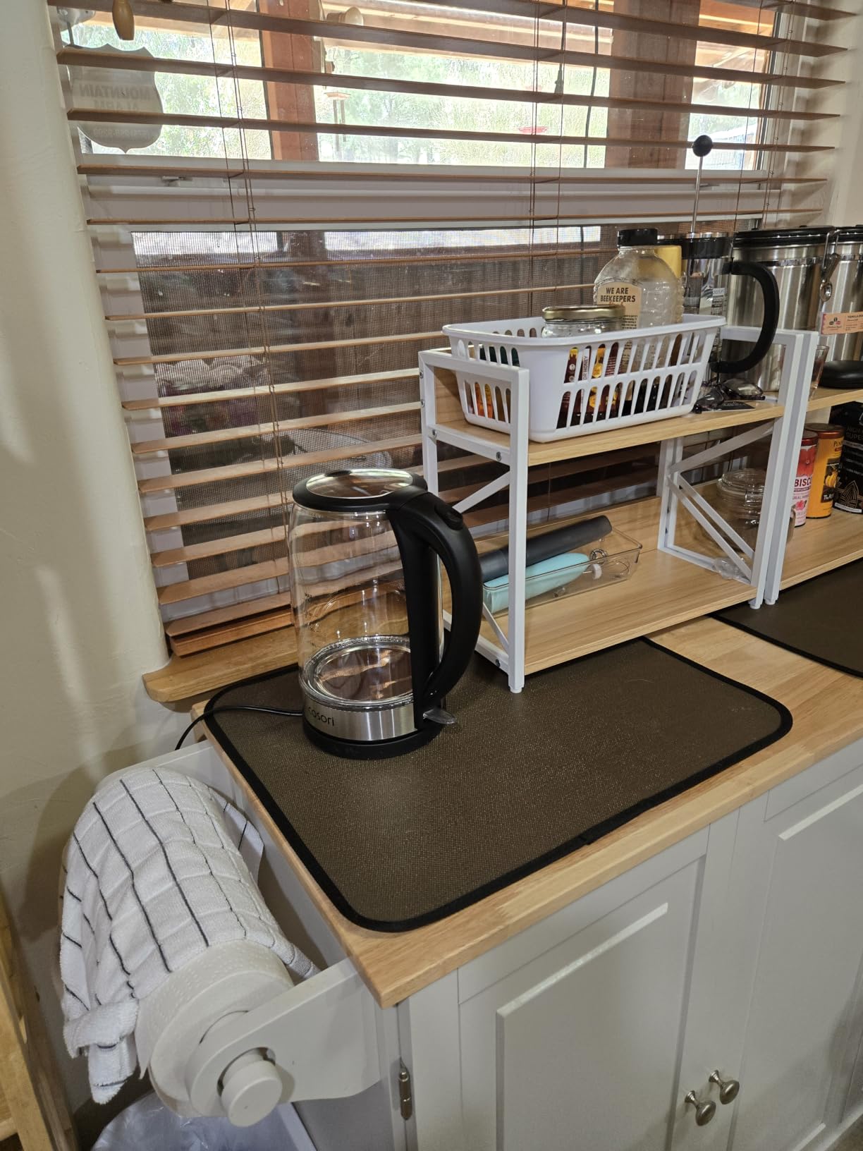 Cosori Electric Kettle, No Plastic Contact with Water, 1.7L, Black | Wide Opening, Easy to Clean, Auto Shut-Off, Boil-Dry Protection, Tea Kettle, Hot Water Boiler, Borosilicate Glass, 1500W customer photo 1