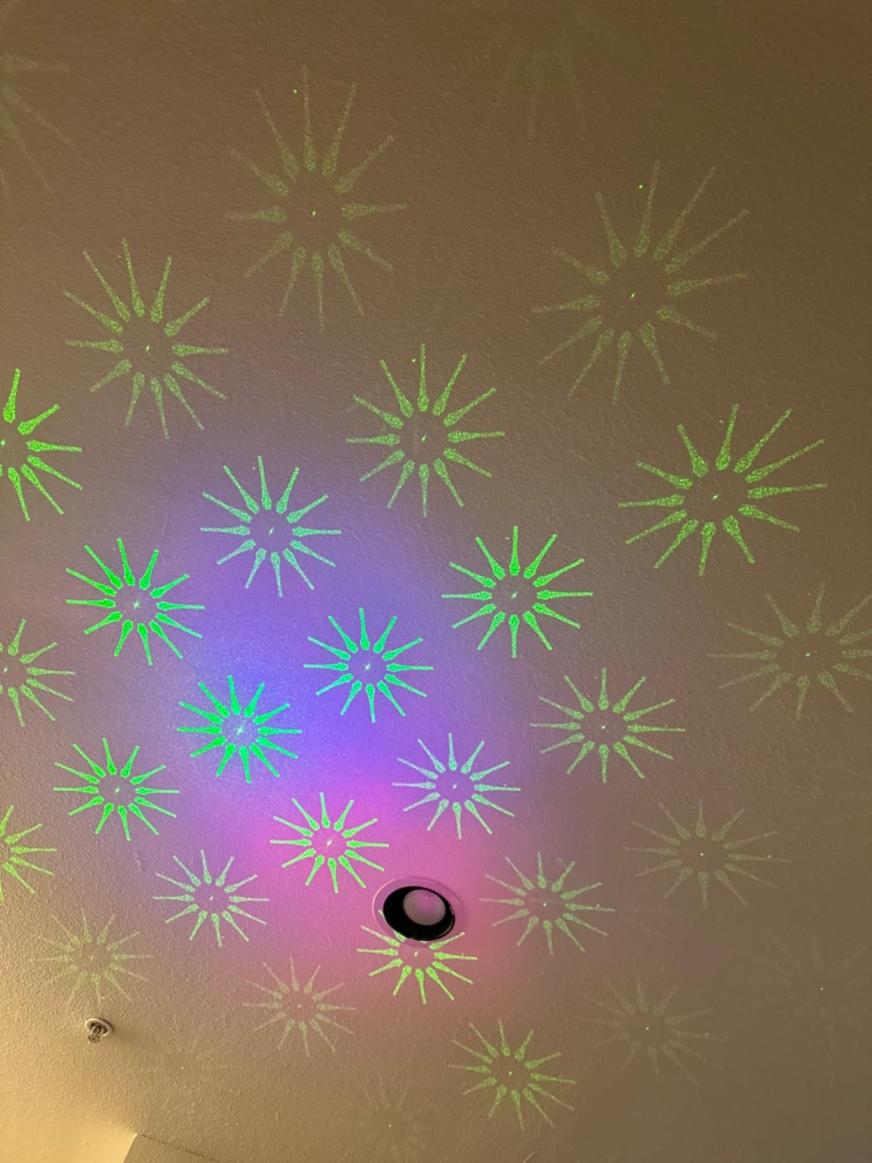 DJ Disco Stage Party Lights, LED Sound Activated Laser Light RGB Flash Strobe Projector with Remote Control for Christmas Halloween Decorations Karaoke Pub KTV Bar Dance Gift Birthday Wedding customer photo 1