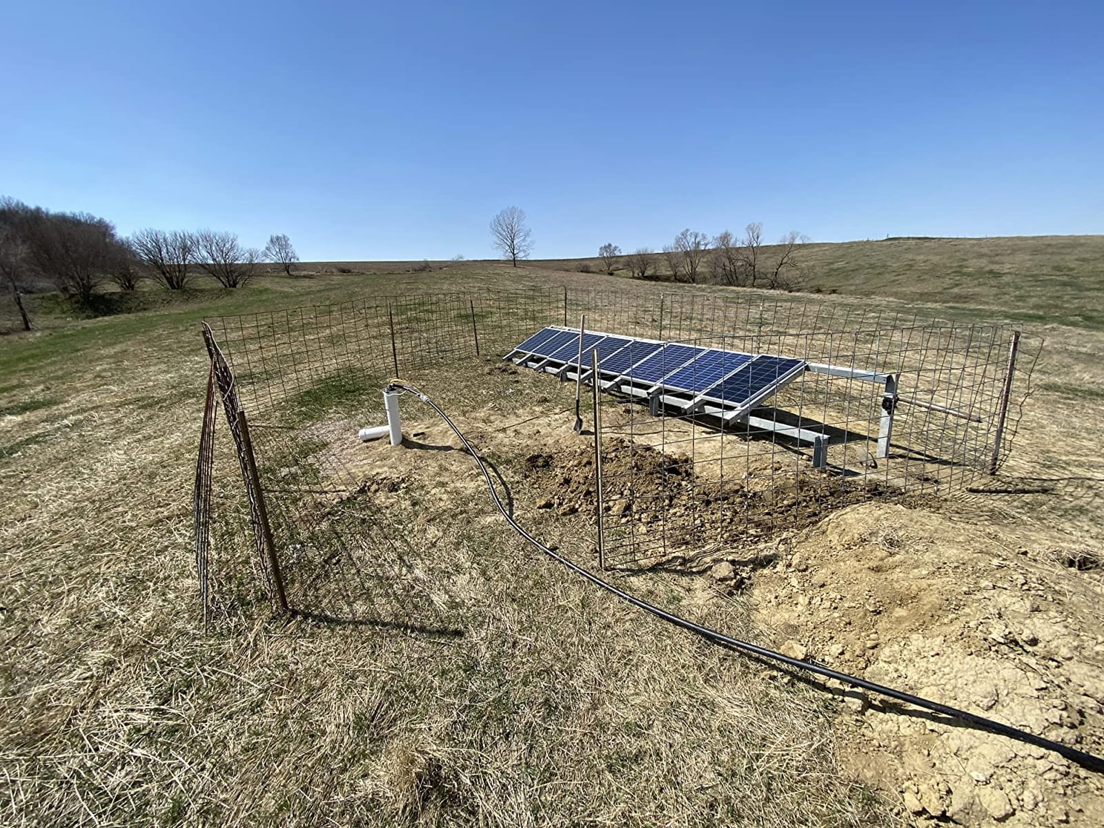 Pump 500W DC 48V Solar Water Pumps, Max head 393ft, 7.9GPM Flow, 3 inch Solar deep well submersible Pumps with MPPT controller float switch kits for home or farm customer photo 2