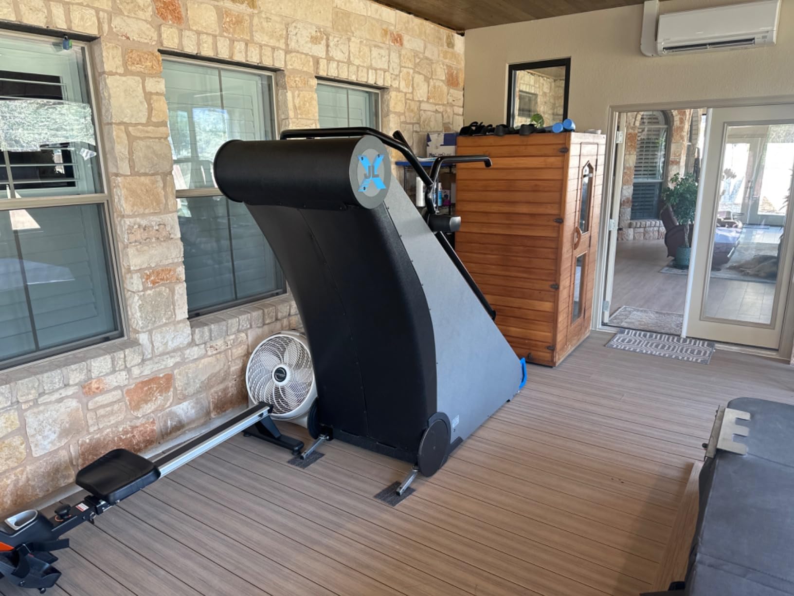 JLX Commercial 4-Position Ladder Climber Exercise Machine | Self Powered. Improved Digital Dashboard. Four Climbing Workout Positions. customer photo 1