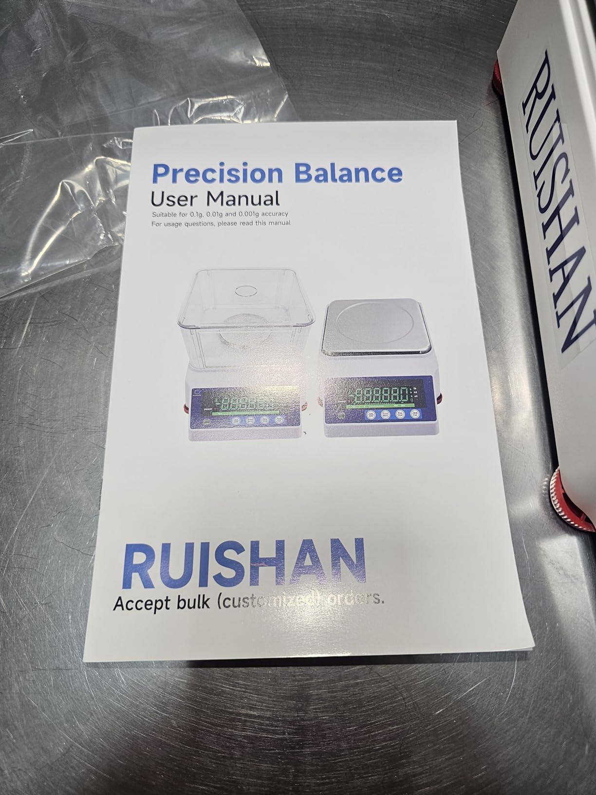 Lab Scale 5000gx0.01g High Precision Scientific Electronic Digital Laboratory Lab Weight Analytical Balance Scale .01g Accuracy Jewelry Pharmacy Chemistry Industria Calibrated Gram Scale customer photo 2