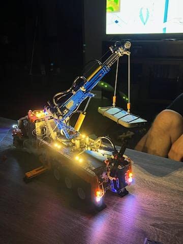 LEGO Technic Heavy-Duty Tow Truck 42128 with Crane, Engineering Building Set customer photo 1