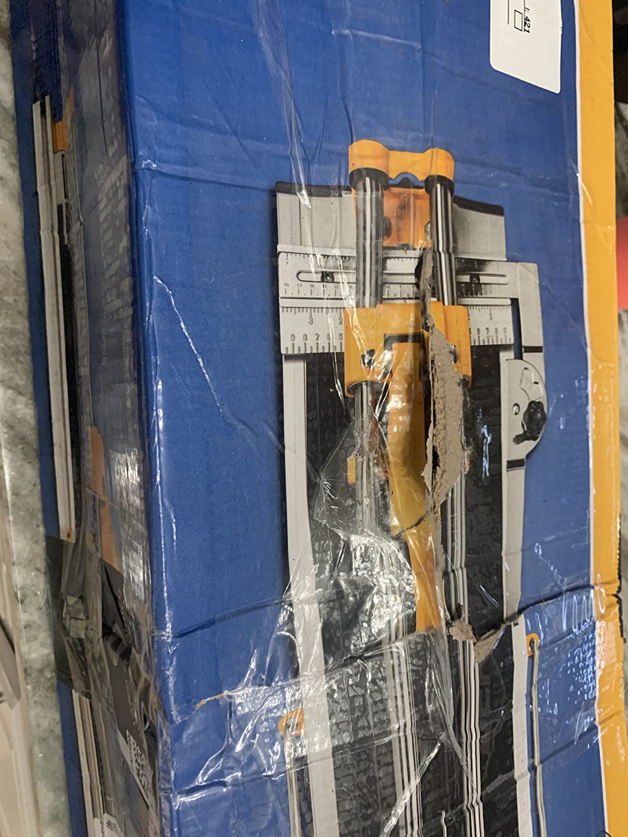QEP 10630 24 in. Professional Tile Cutter Yellow customer photo 2
