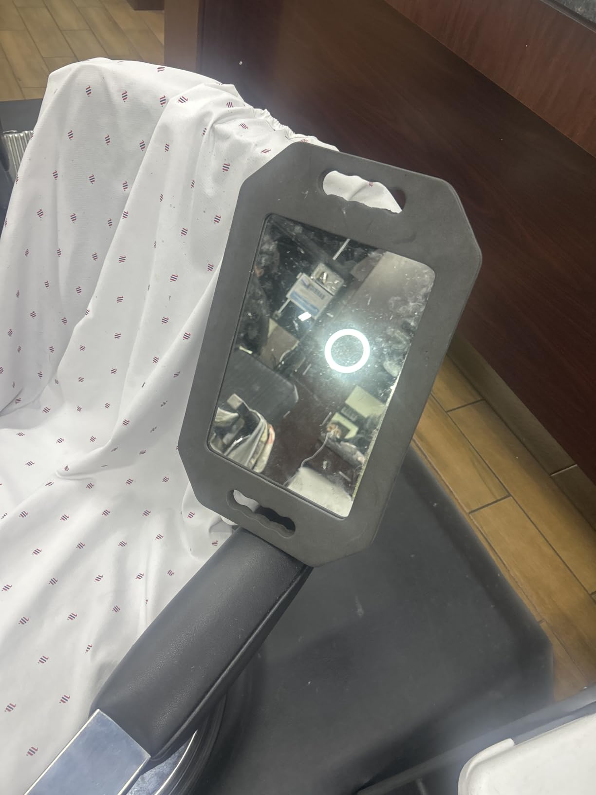 Double Handle Mirror - Large Hand Held Mirror (16.14