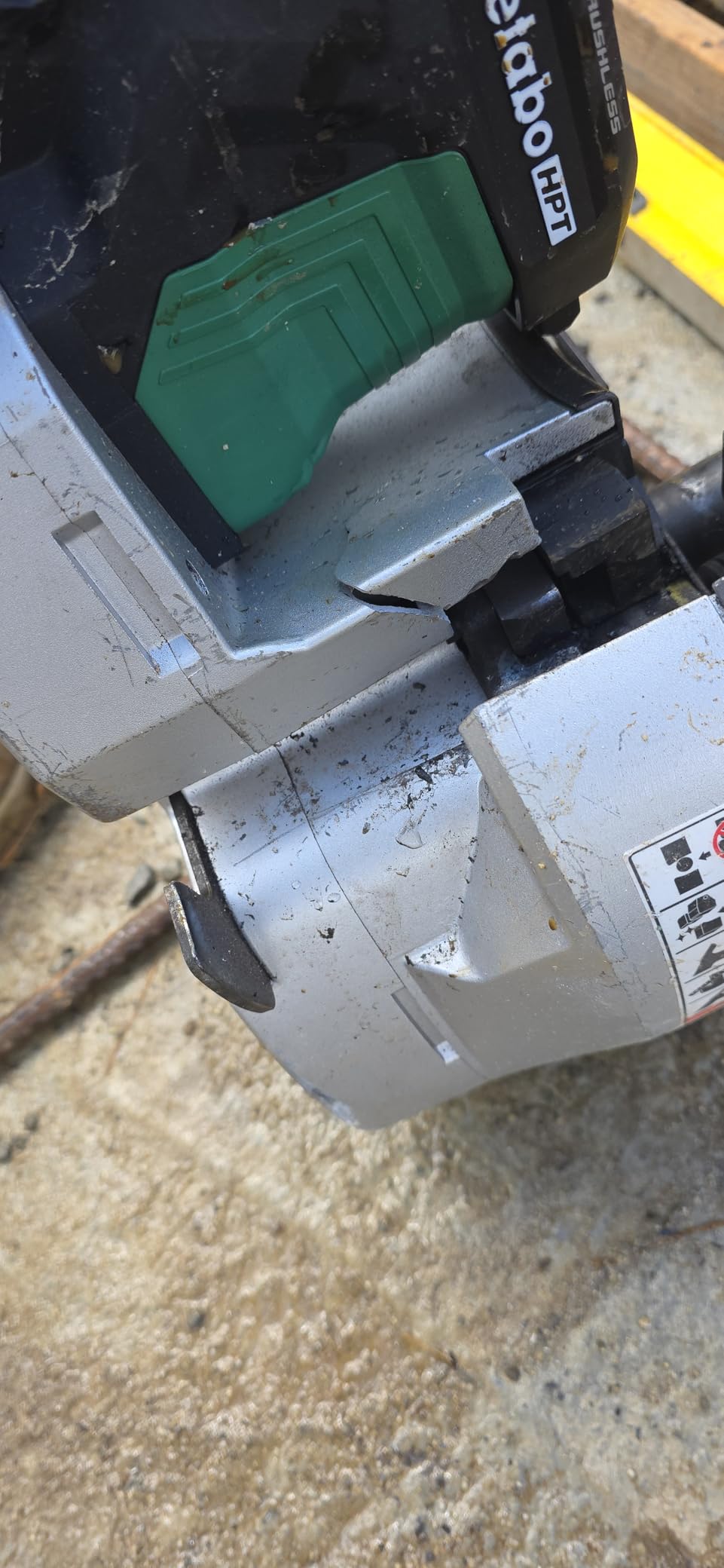 Metabo HPT 36V MultiVolt Portable Rebar Bender/Cutter, Dual Power Source Technology customer photo 1