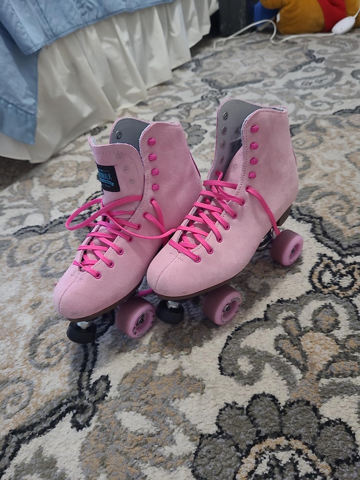 Sure-Grip Boardwalk Unisex Outdoor Roller Skates with Retro Leather Boots and 82A Wheels customer photo 1