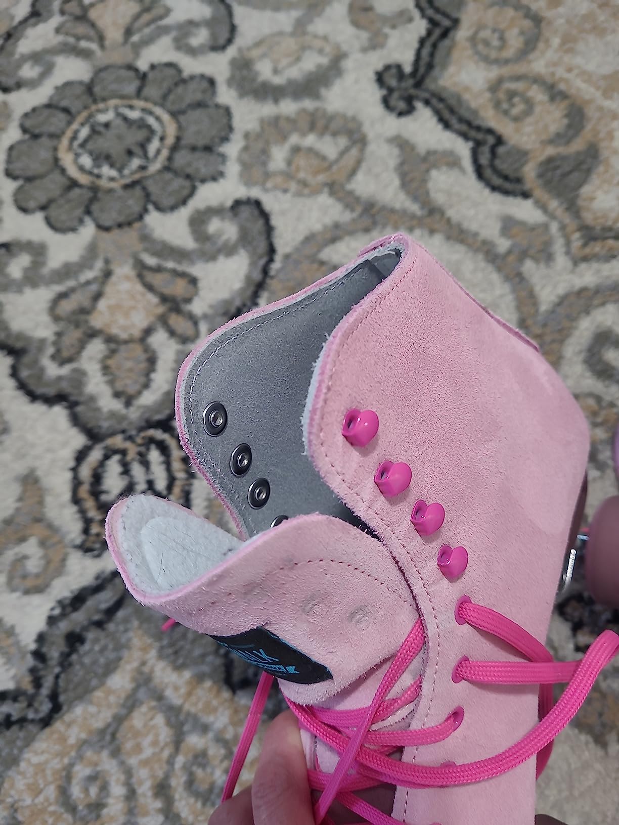 Sure-Grip Boardwalk Unisex Outdoor Roller Skates with Retro Leather Boots and 82A Wheels customer photo 2