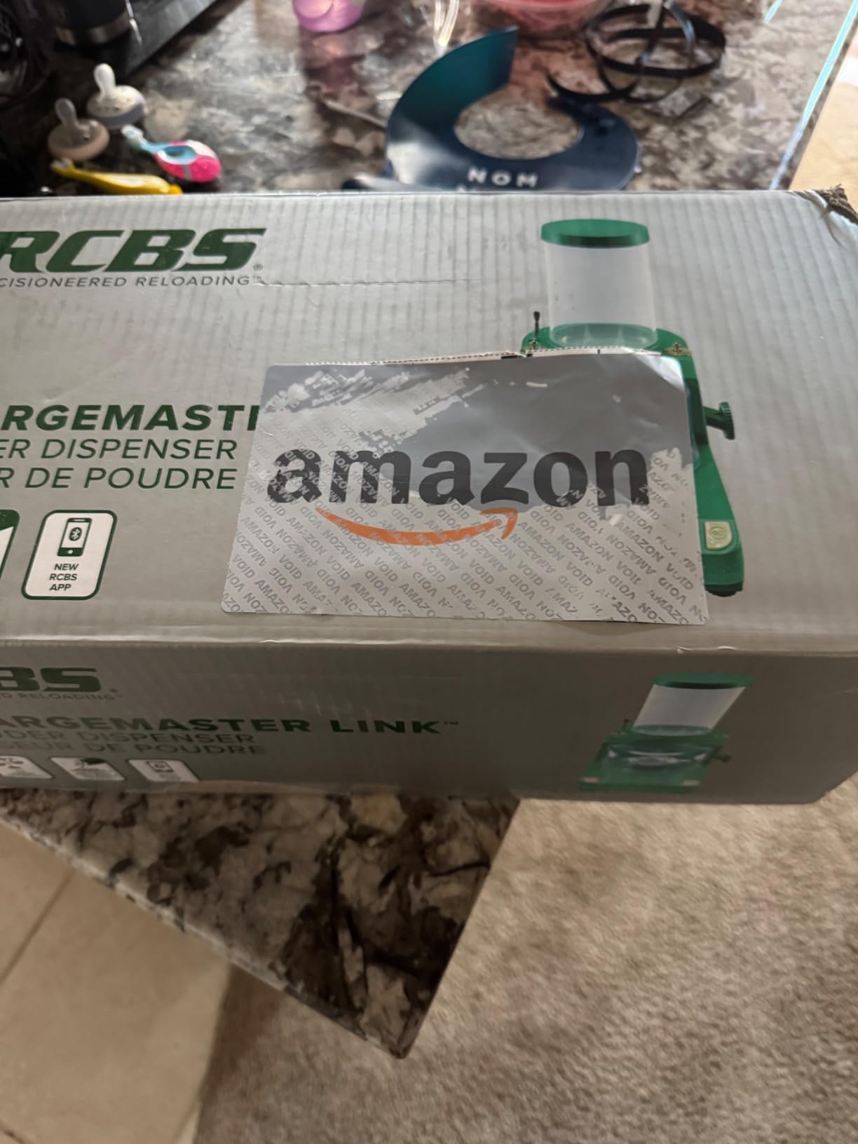 RCBS ChargeMaster Link Powder Dispenser - Bluetooth - 2000 Grain Capacity - 0.1 Grain Accuracy - Green customer photo 1