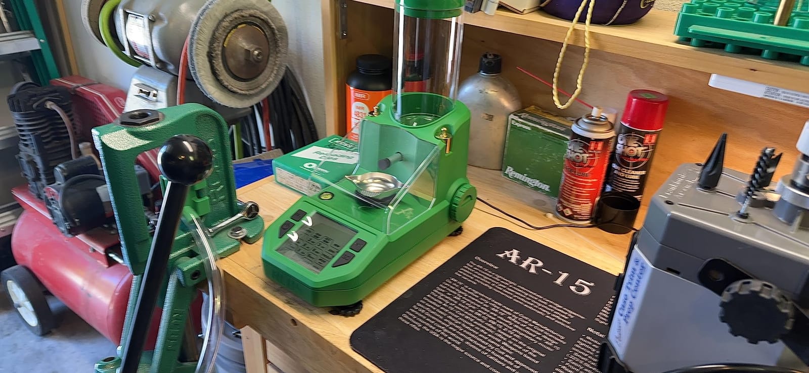 RCBS ChargeMaster Supreme Electronic Powder Dispenser - Bluetooth - Green customer photo 1