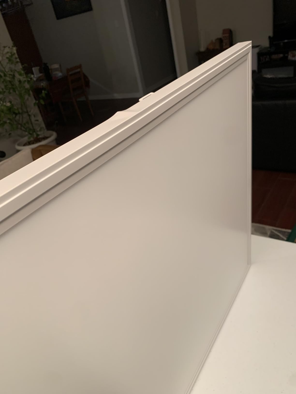 Lithonia Lighting 2x4 LED Flat Panel Light, 4000 Lumens, 3500K/4000K/5000K | CPANL 2 Ft. x 4 Ft. LED Light Panel, Ceiling Lighting Fixture, 3-in-1 Switchable CCT, Includes Ceiling Mount Bracket, White customer photo 2