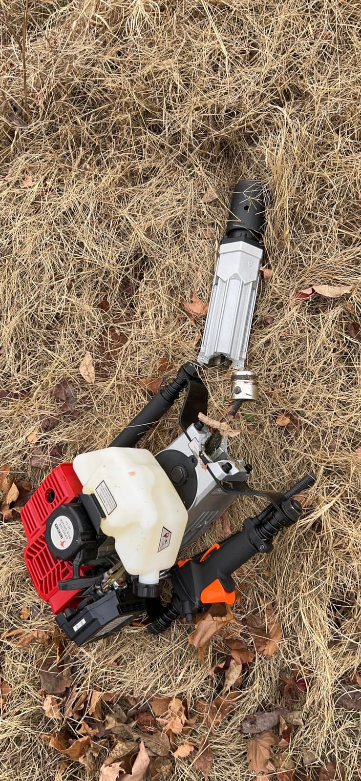 52cc Gas T Post Driver, 1900W 2 Stroke Fencing Tool with 2 Sleeves | Heavy Duty, 6500RPM, 55J Impact, 2 Sleeves Included (55mm/70mm), Ergonomic Handle, Post Pounder for Farm, Ranch, Construction customer photo 2
