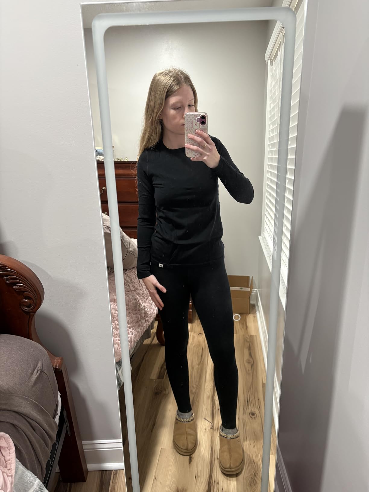 DANISH ENDURANCE Merino Wool Long Sleeve Shirt for Women, Base Layer customer photo 1