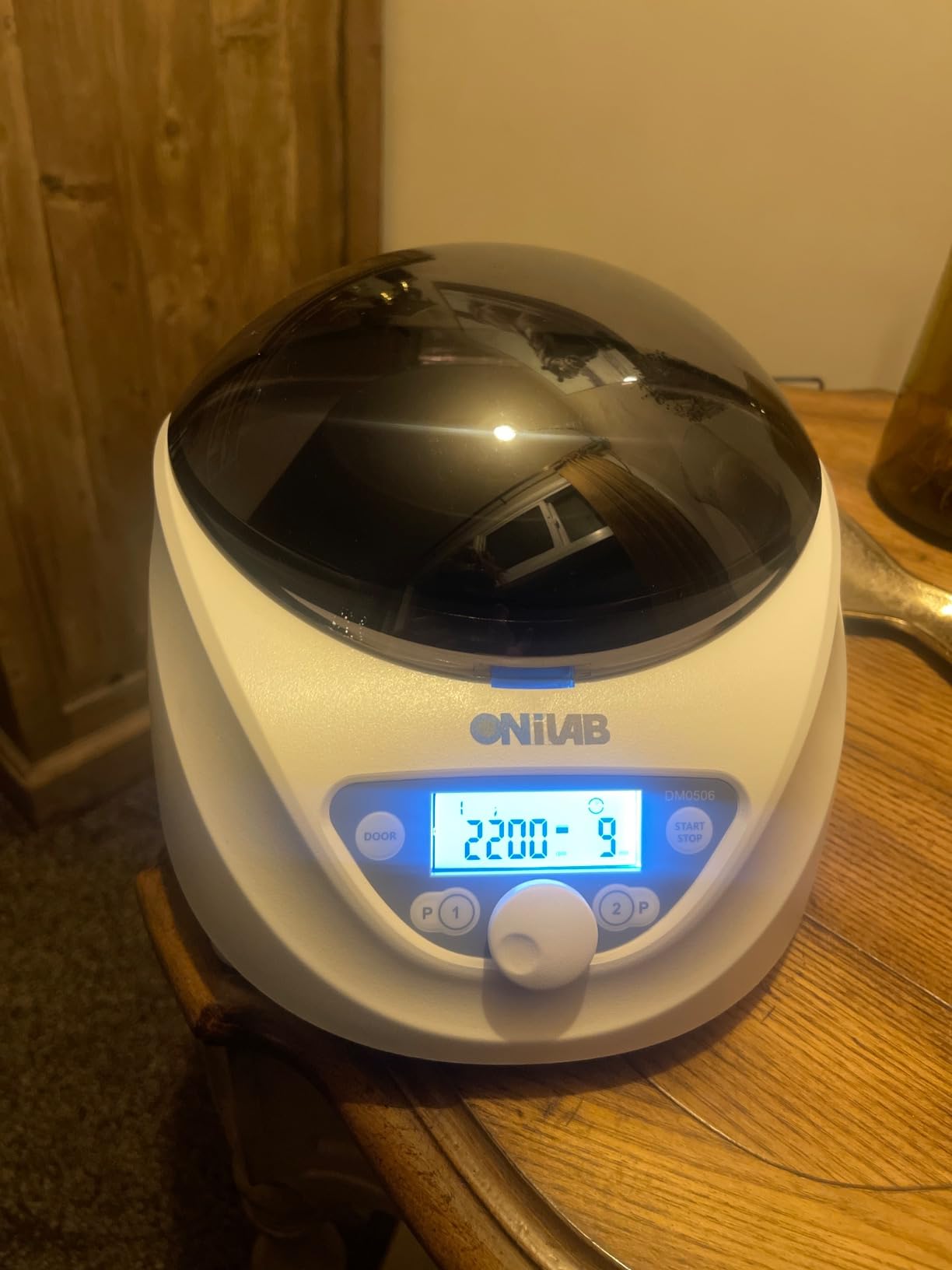 ONiLAB Lab PRP Centrifuge, 6X15ml/10ml/7ml/1.5-5ml, 300-5000RPM, Max 2600xG | LCD Digital Desktop Centrifuge, 30sec-99min Timer, Two Quick Start Programs for Efficient PRP Separation customer photo 2
