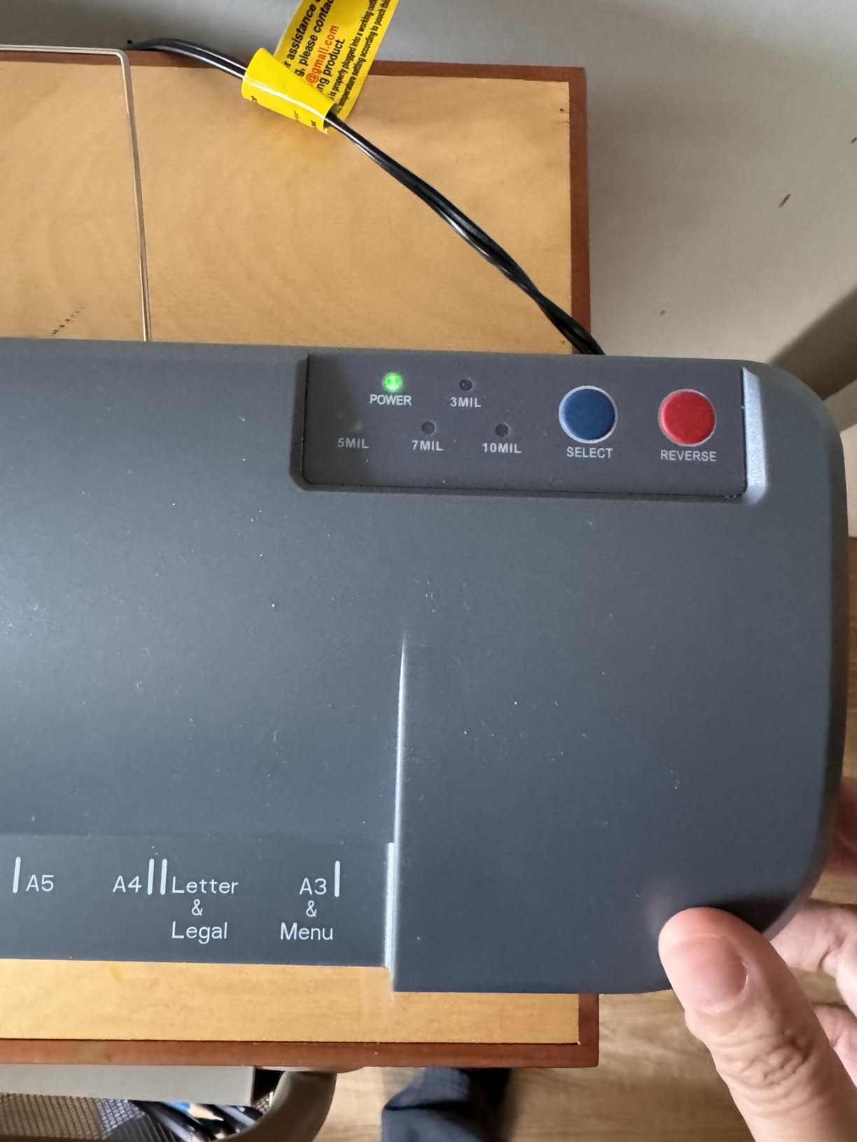 SINCHI 13-Inch Thermal Laminator & Foil Applicator, 3-10 Mil, 4-Roller, 55s Warm-Up, Commercial-Grade Laminating Machine customer photo 2