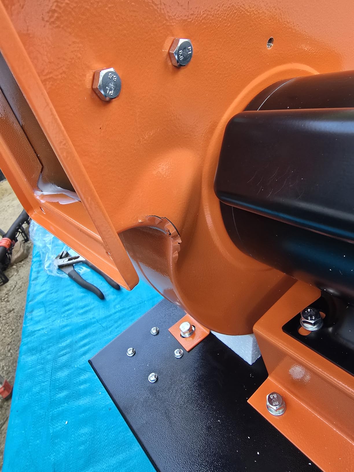 WEN Woodworking Dust Collector, 7.4-Amp Induction Motor with 15-Gallon Bag, Mobile Base, and Optional Wall Mount (DC3474) customer photo 2