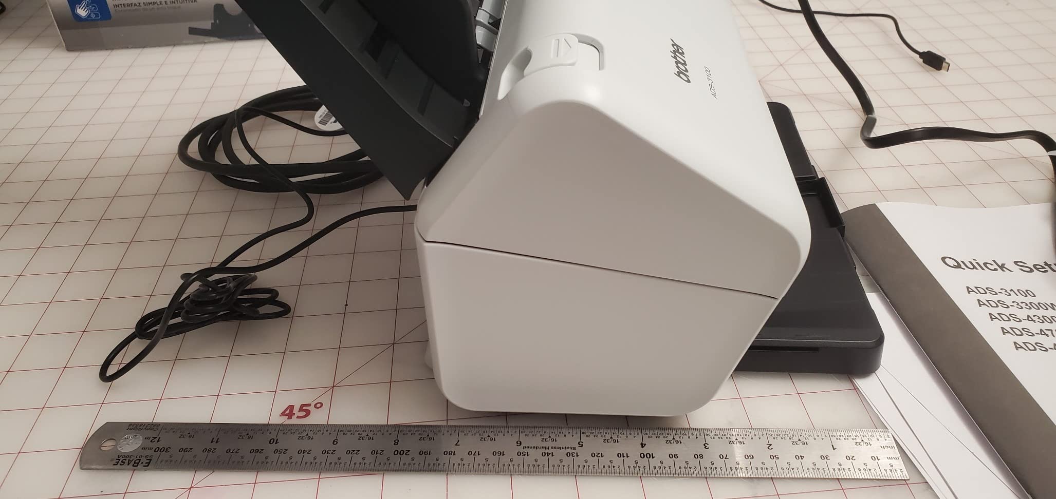 Brother ADS-3100 High-Speed Desktop Scanner with 60-sheet Feeder customer photo 1