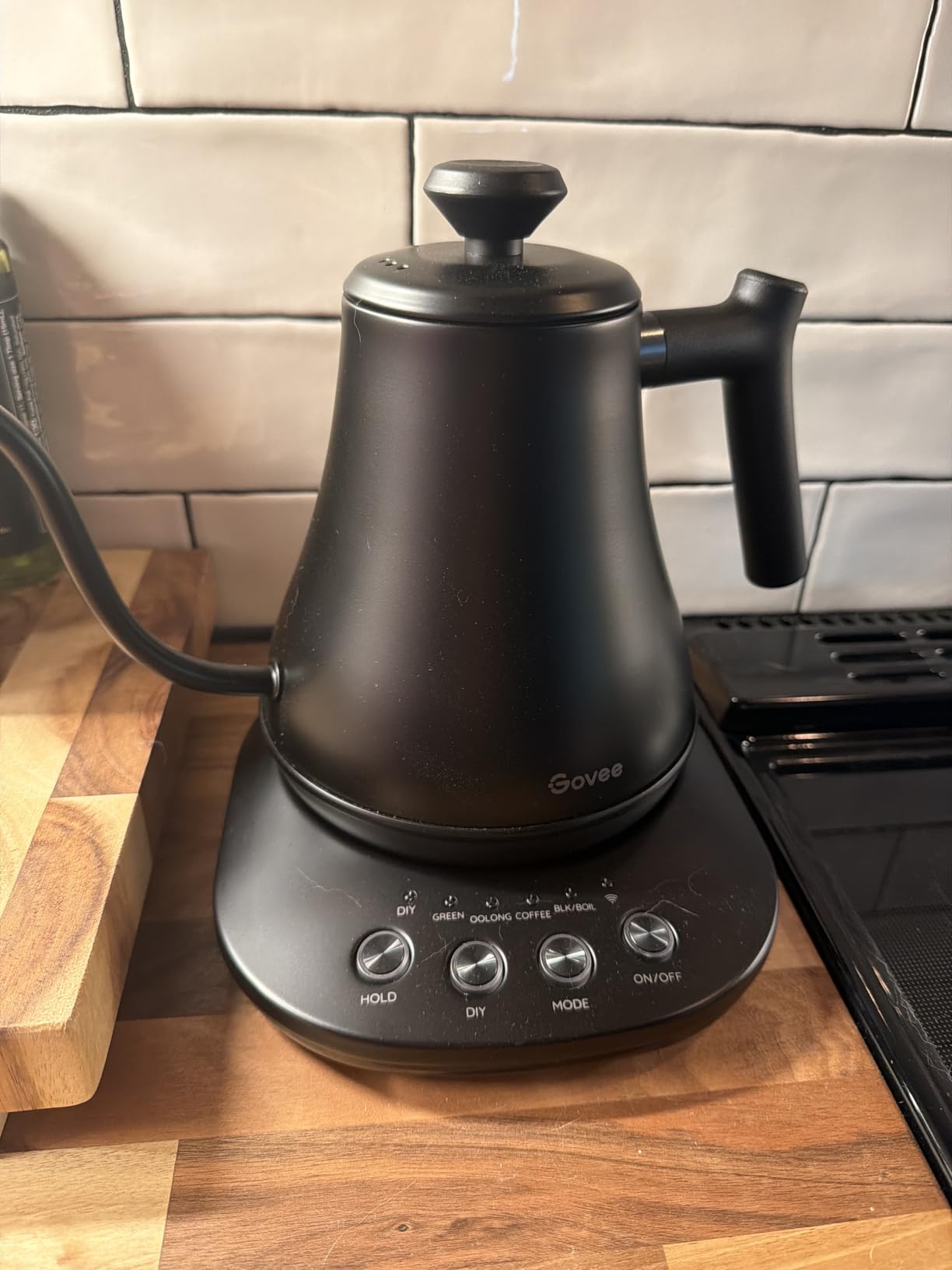 Govee Smart Electric Kettle, WiFi Variable Temperature Gooseneck Tea Kettle customer photo 2