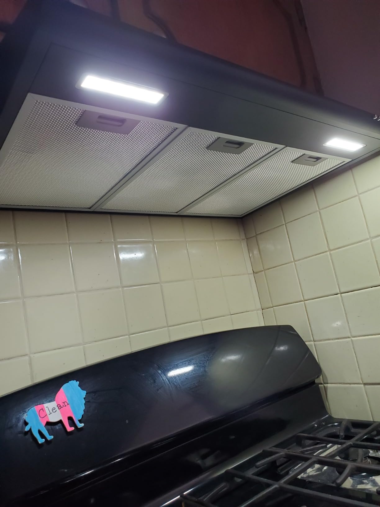 CIARRA Under Cabinet Range Hood 30 inch Vent Hood for Kitchen with 3 Speed Exhaust Fan, Ducted and Ductless, Stainless Steel customer photo 2