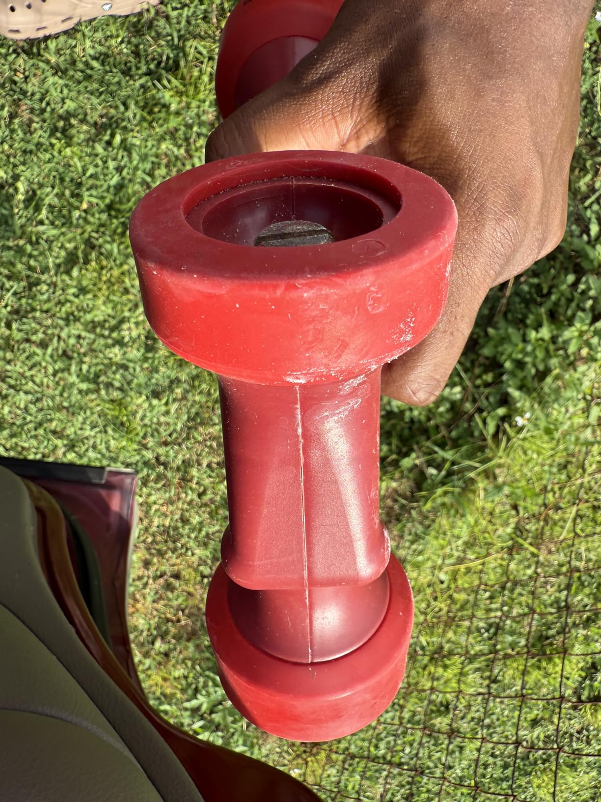 General Pump YG1635SR 350 PSI @ 16 GPM Red High Flow Rear Entry Wash Down/Soft Wash Spray Gun with SS Swivel Pin customer photo 2